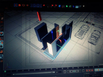 Animación y recorrido 3D